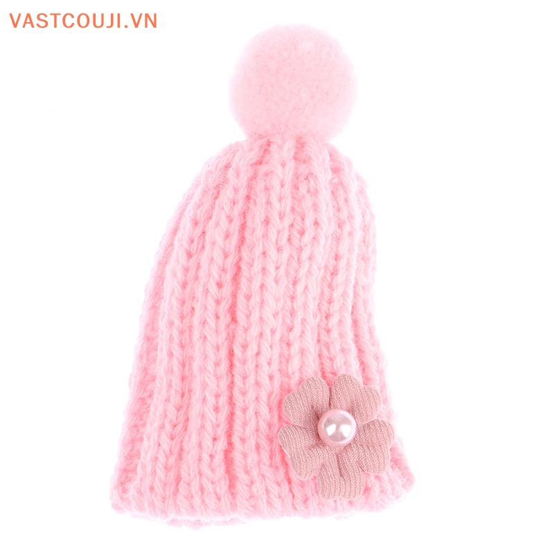 1 Mũ beanie Đan Thủ Công Thời Trang Cho Nhà Búp Bê 1: 6