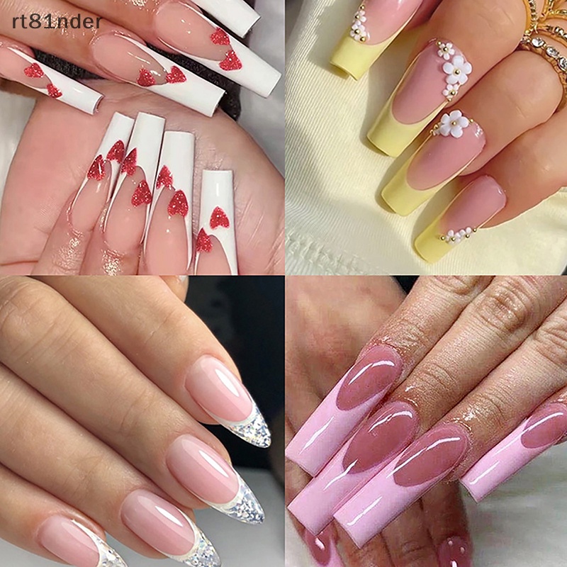 Rt Gel Poly Silicone Dán Móng Hai Lớp Đường Kẻ Pháp