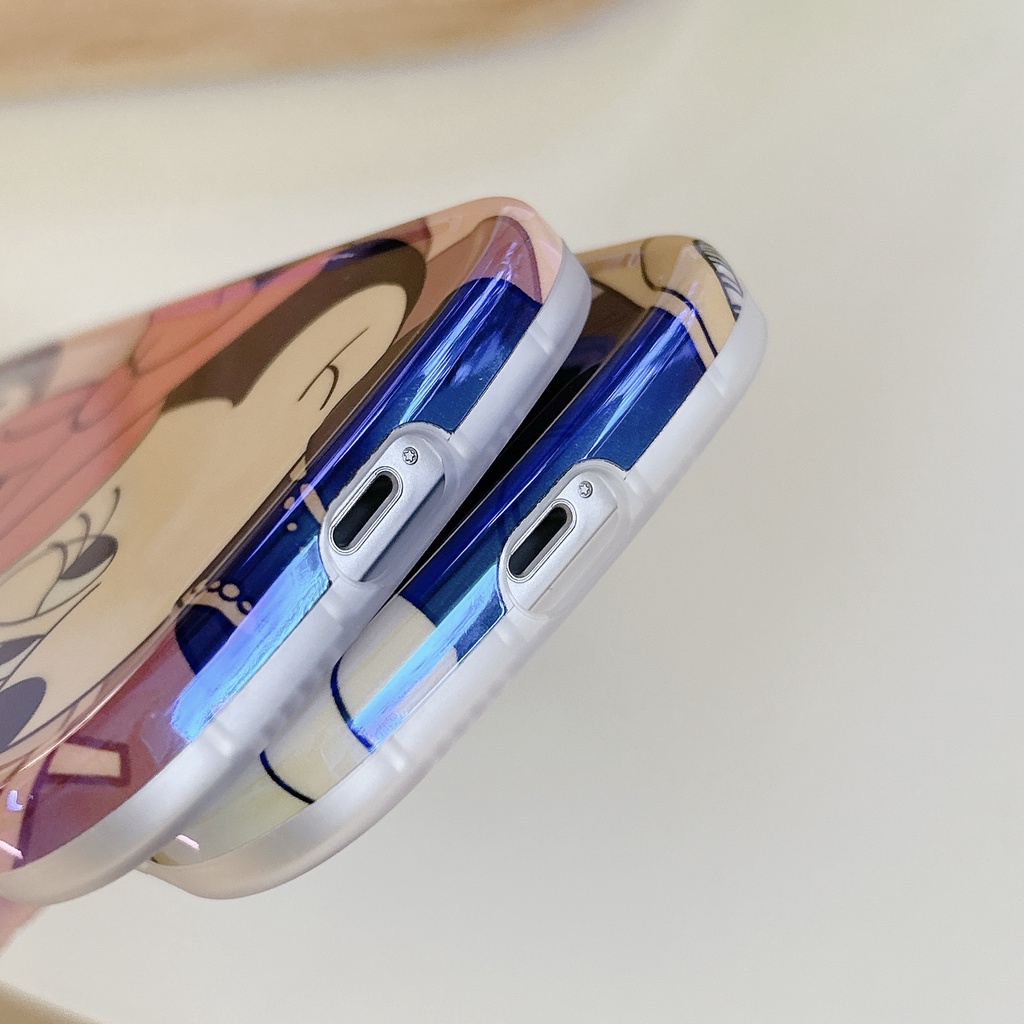 Ốp Điện Thoại TPU Mềm Chống Sốc In Hình Chuột Mickey Minnie Hoạt Hình Cho Apple IPhone 14 13 12 11 Pro Max
