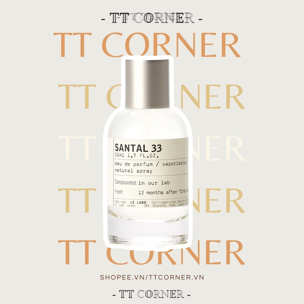 Nước hoa dùng thử Unisex Le Labo Le Labo Santal 33 EDP Test 5ml/10ml/20ml - 𝕋𝕋 ℂ𝕆ℝℕ𝔼ℝ -