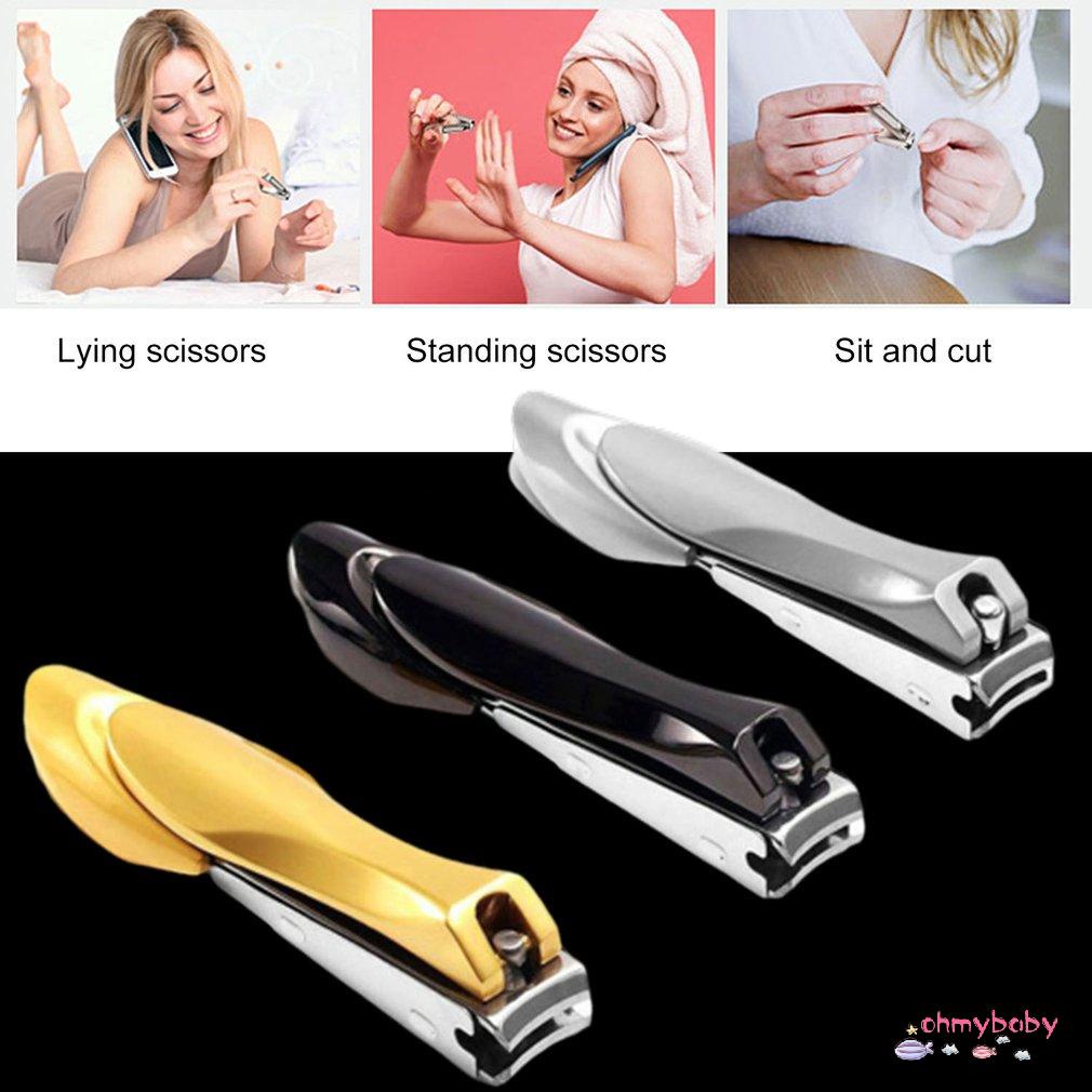 [Ready] Kéo Cắt Móng Tay Bằng Thép Không Gỉ Chống Bắn Dụng Cụ Làm Bionics Design Tông Đơ Chân [Z/3]