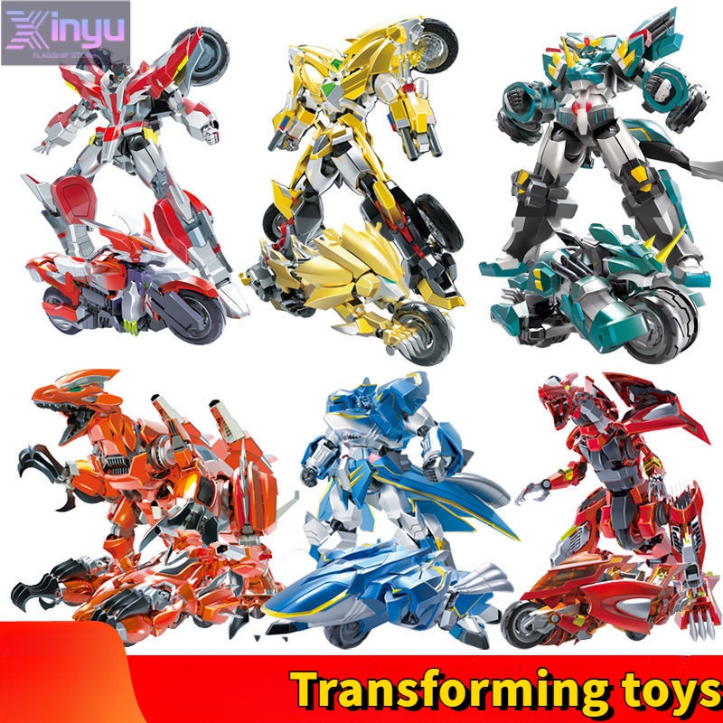 Đồ Chơi Robot Biến Hình Xe Máy Độc Đáo Cho Bé