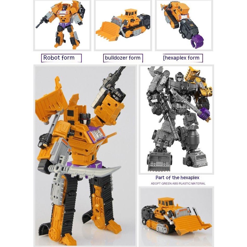 Đồ Chơi Xe Biến Hình Rô Bốt 6 Trong 1
