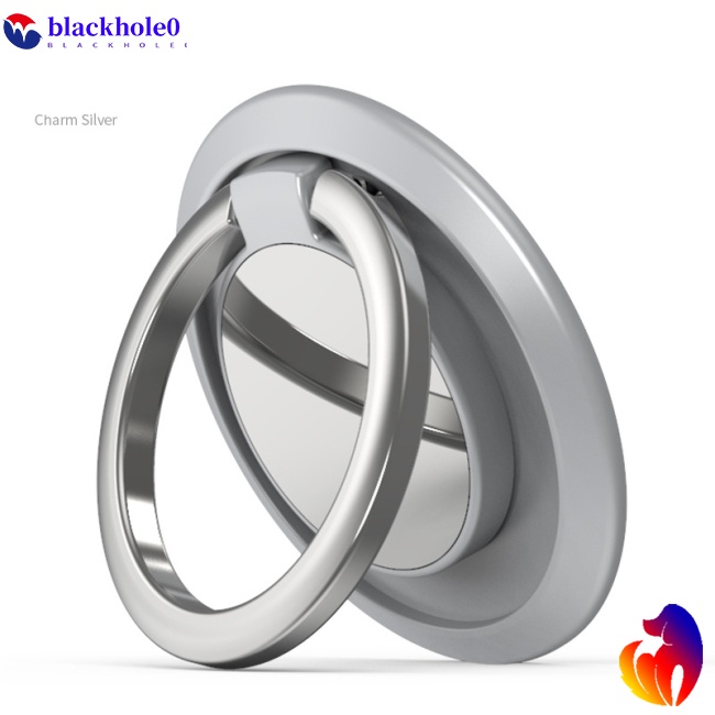 Giá Đỡ Điện Thoại Dạng Nhẫn Bằng Hợp Kim Có Nam Châm Gắn Xe Ô Tô