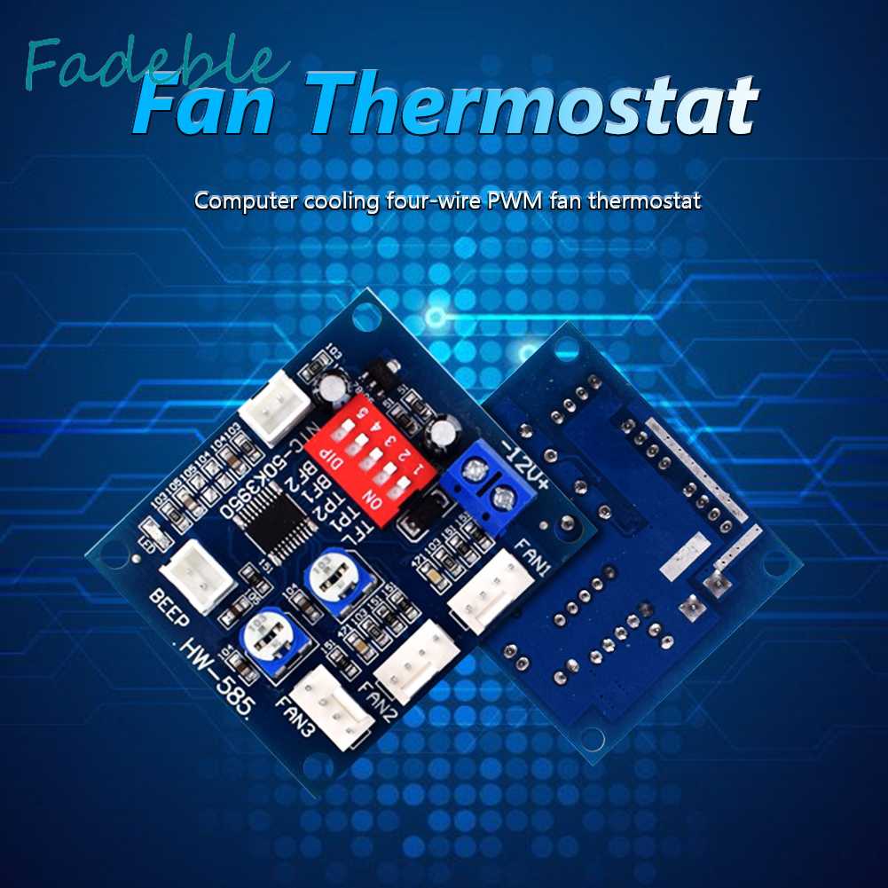 Module Điều Khiển Tốc Độ Quạt Máy Tính 4 Dây HW-585 PWM