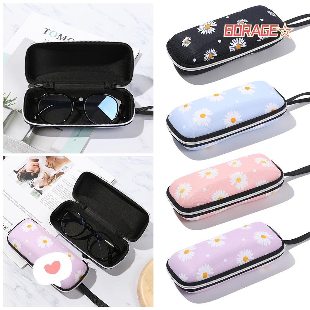 Hộp Đựng Mắt Kính Bằng EVA Chống Nước Sức Chứa Lớn Có Khóa Kéo Phong Cách Cổ Điển