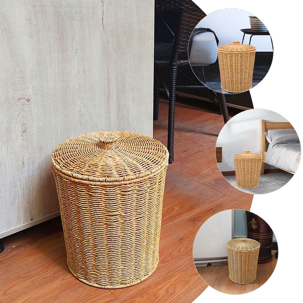 Thùng Rác Nhựa Có Nắp Đậy Tiện Lợi Chất Lượng