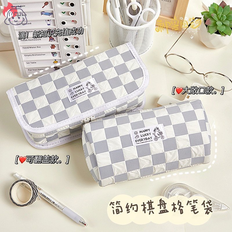 Túi Đựng Bút Cỡ Lớn Đa Năng Hình Chú Chó Dễ Thương Cho Bé