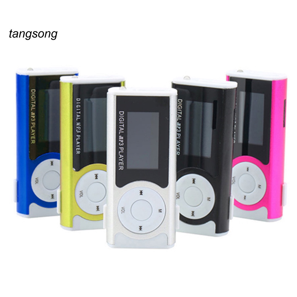 Máy Nghe Nhạc Mp3 Mini Màn Hình LCD 1.3 inch Hỗ Trợ Thẻ Nhớ 16GB Micro SD-Card