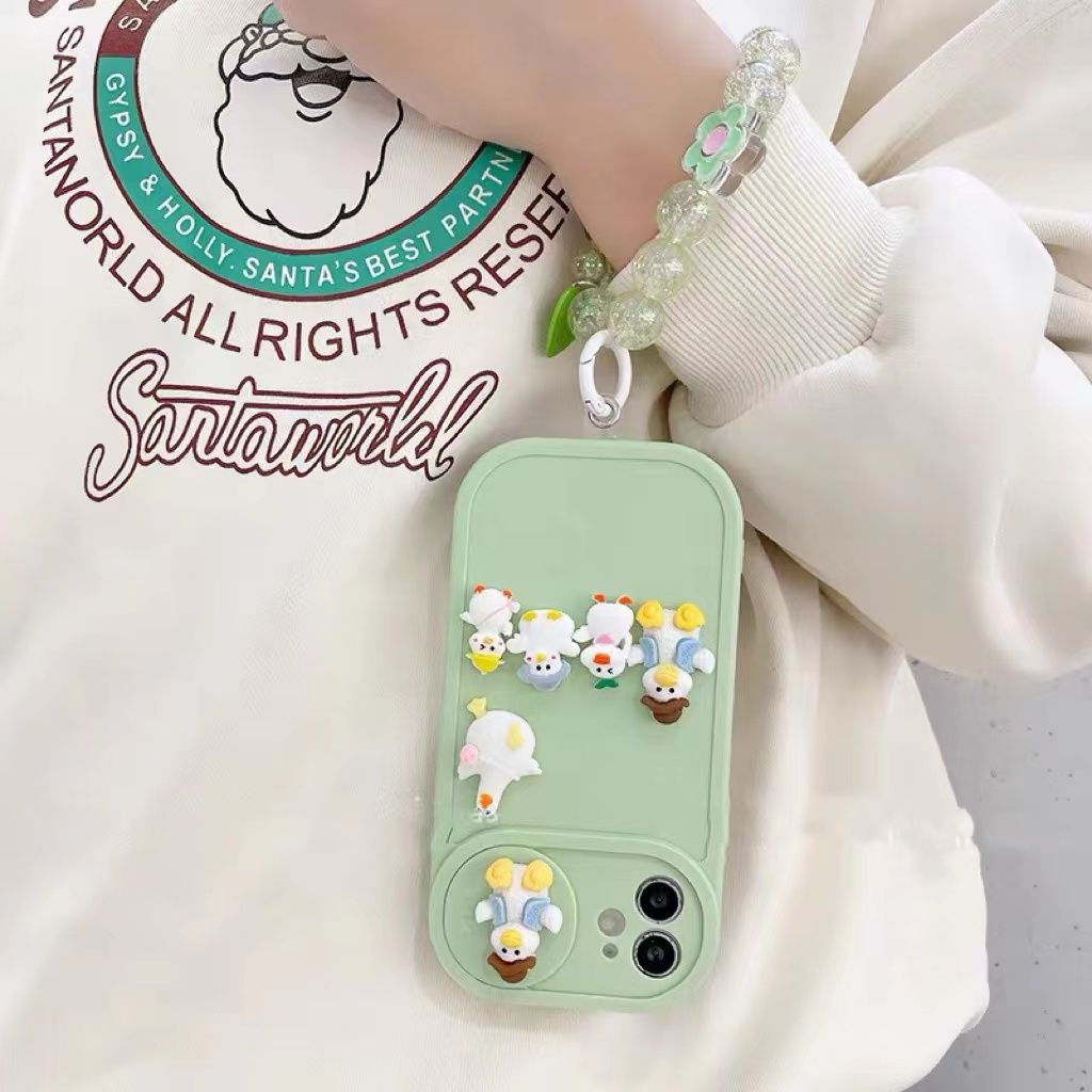 Ốp Điện Thoại Hình Chú Vịt Dễ Thương Cho iPhone 11 14 Pro Max / 13 / 13Pro / 12 / 12Pro / 11 Pro Max / XS Max