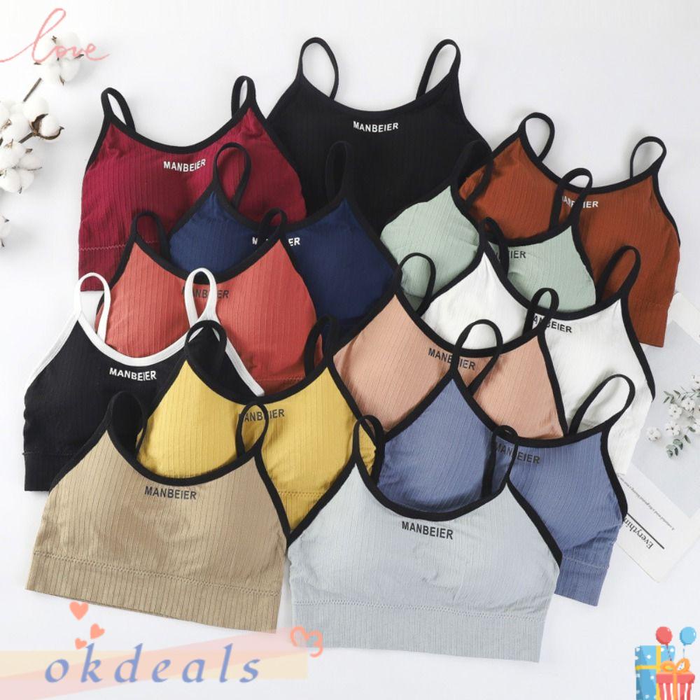 Áo Ngực Thể Thao Chất Liệu Cotton Thời Trang Mùa Hè Quyến Rũ Cho Nữ