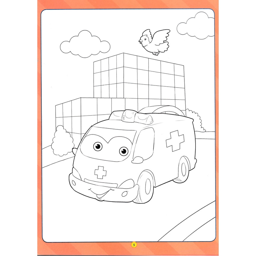 Sách - Tô Màu Phương Tiện Giao Thông 1 - TV