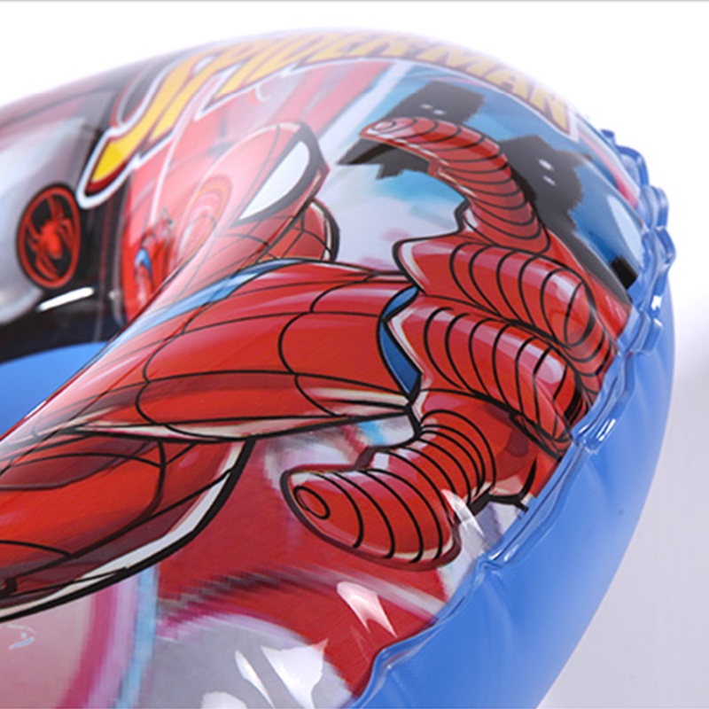 Phao Bơi Bơm Hơi Tròn Hình Spiderman / Hello Kitty / Spiderman Dễ Thương Cho Bé