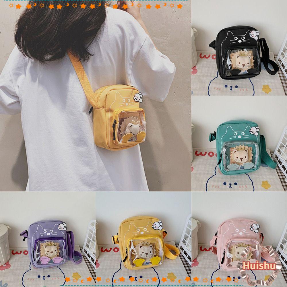 Túi Tote Đeo Vai Sức Chứa Lớn Họa Tiết Hoạt Hình Dễ Thương Cho Nữ