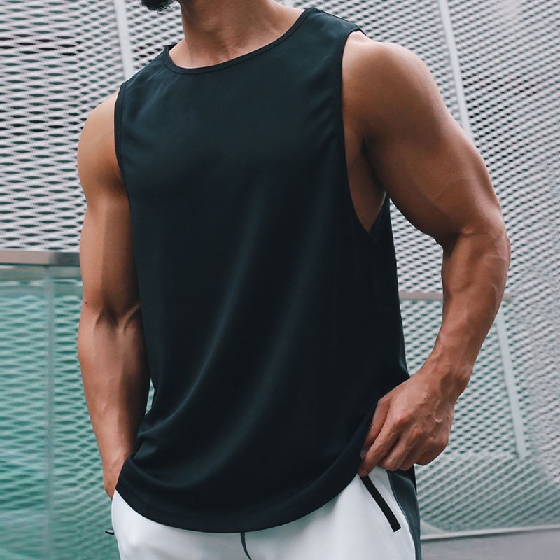 DICHUANGZHE Áo Thun Ba Lỗ Thể Thao Thoáng Khí Mau Khô Cho Nam