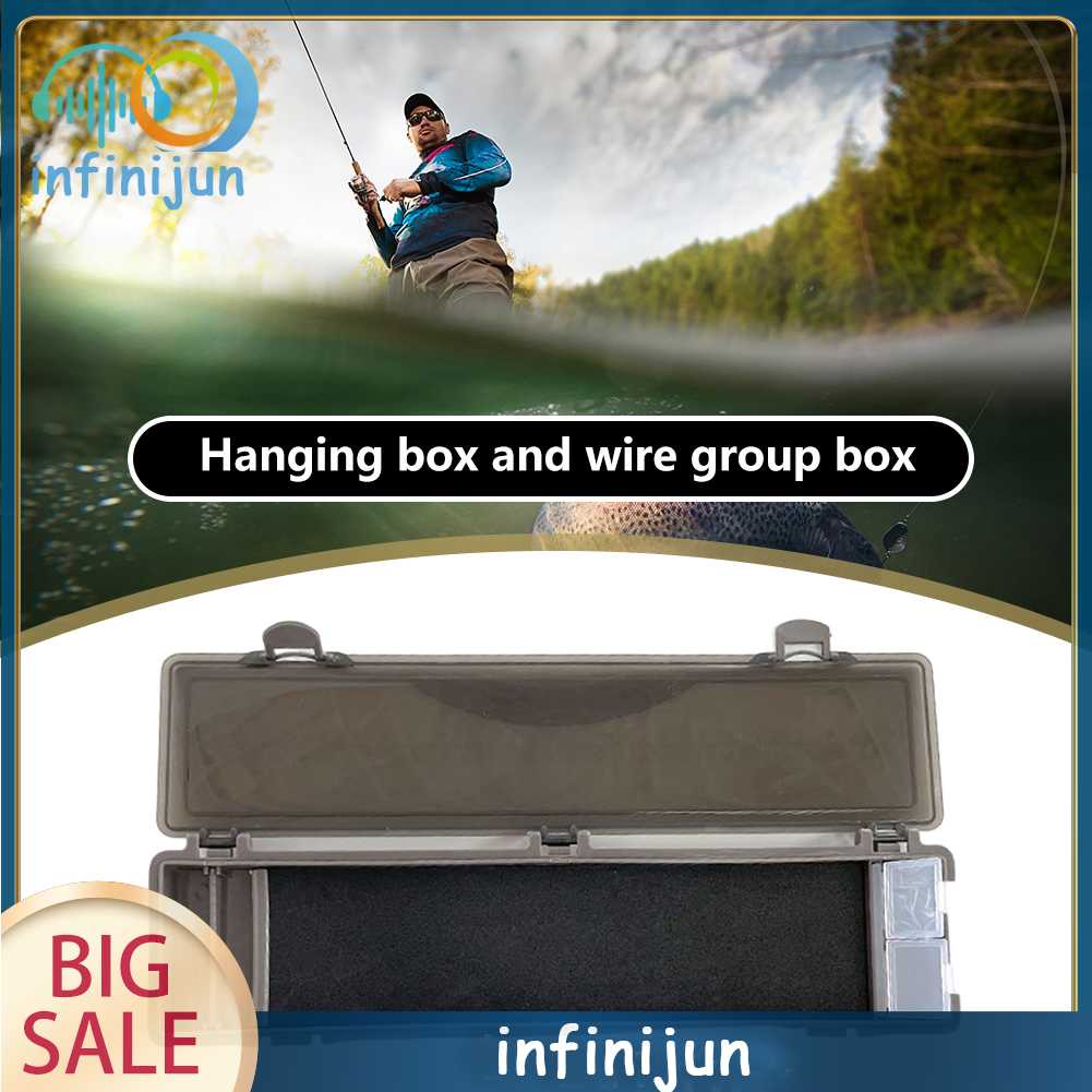 Hộp Đựng Dụng Cụ Câu Cá Bằng Nhựa Cỡ Lớn Chống Thấm Nước Tiện Dụng