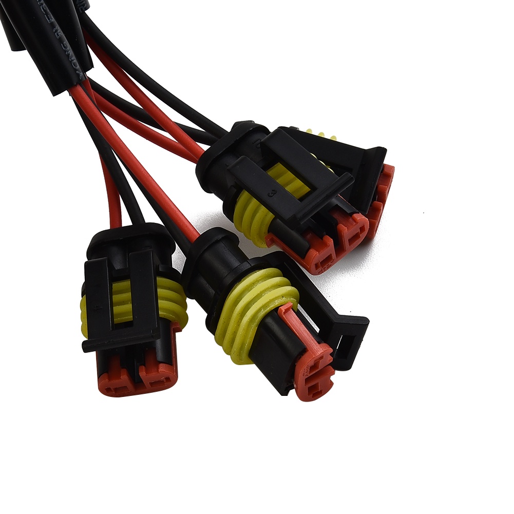 Ốp Nhựa ABS 12 Đèn Led Gắn Lưới Tản Nhiệt Phía Trước Xe Hơi Màu Hổ Phách