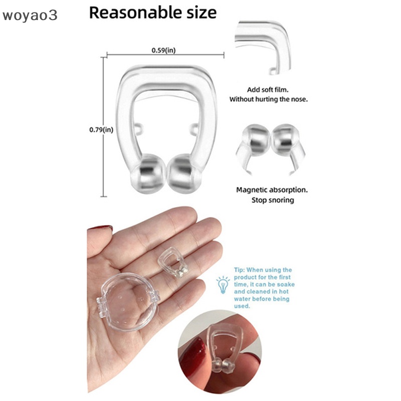 [woyao3] Kẹp Mũi Chống Ngáy Khi Ngủ Tiện Dụng