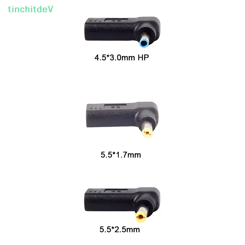 Đầu Chuyển Đổi Nguồn Điện 100W USB Type C Sang Dc Chuyên Dụng Cho Laptop