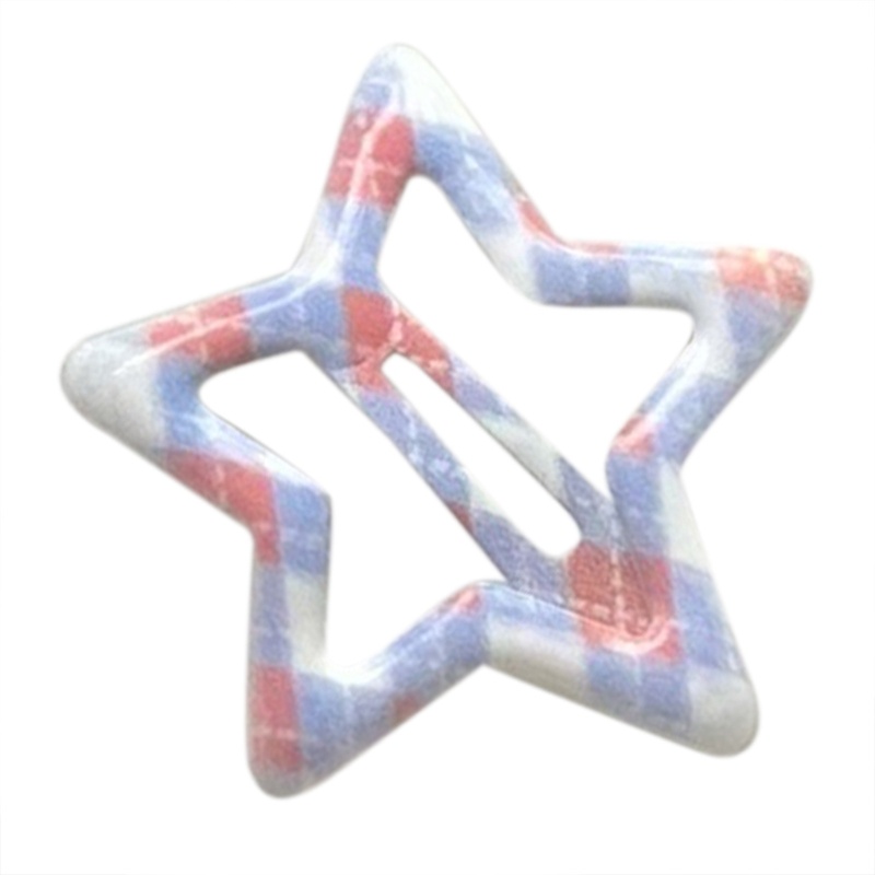 Kẹp Tóc Nhỏ Hình Ngôi Sao Bằng Kim Loại Cho Nữ Y2K