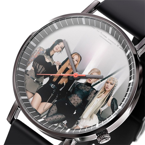 Đồng Hồ Thạch Anh k-pop blackpink Với Thiết Kế kim jennie Và lalisa manoban Đẹp Mắt Cho Nam Và Nữ