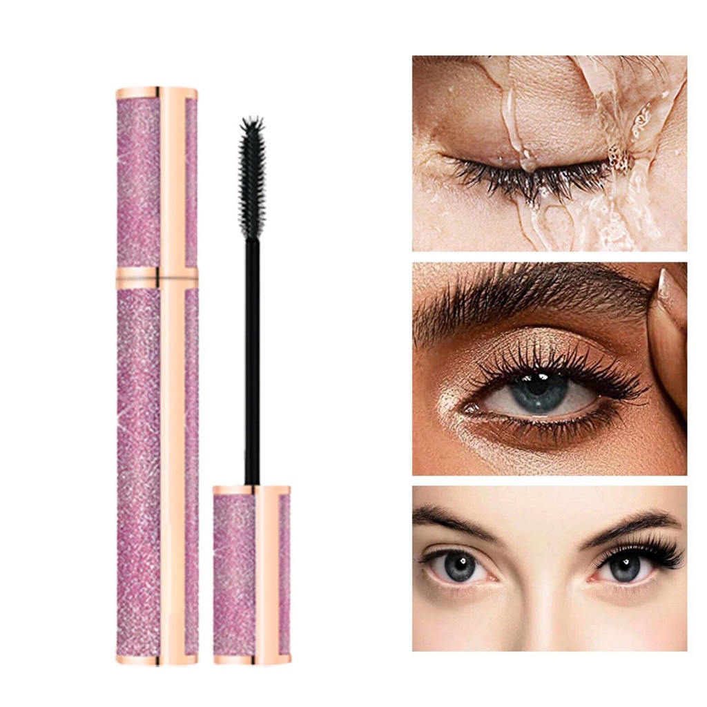 Mascara Màu Đen Kháng Nước Chống Thấm Mồ Hôi Không Dễ Phai Chuốt Mi Cong Vút Và Dày Hơn R2C3