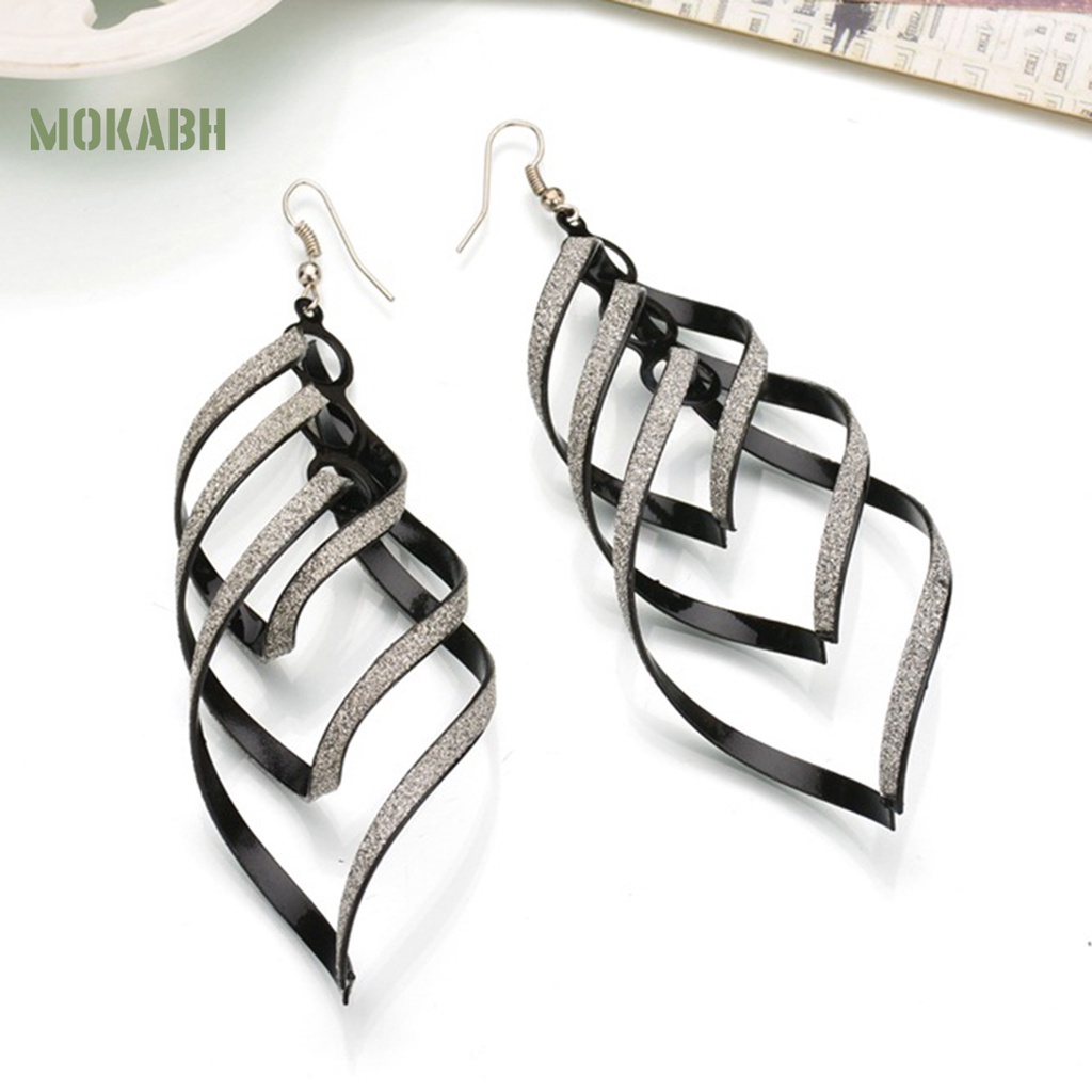 Bông Tai Kim Loại Thân Thiện Với Da Thời Trang