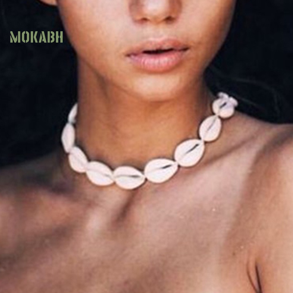 (Hot) Vòng Cổ HợP Kim ĐíNh Vỏ ỐC Xinh XắN