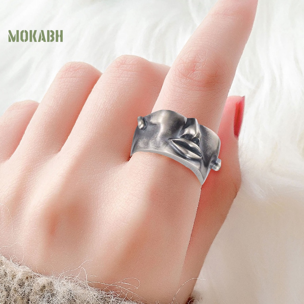 Nhẫn Mạ Điện Họa Tiết Sáng Tạo Thời Trang Cho Nam