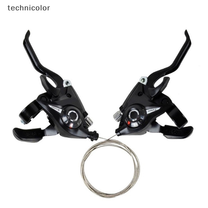 Bộ Cần Sang Số Bằng Nhôm technicolor Cho Xe Đạp Leo Núi