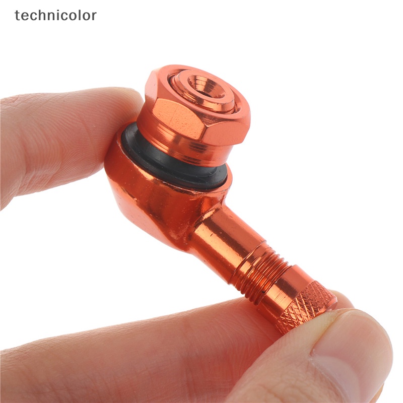 Set 2 Van Bánh Xe Máy CNC Góc 90 Độ Bằng Nhôm