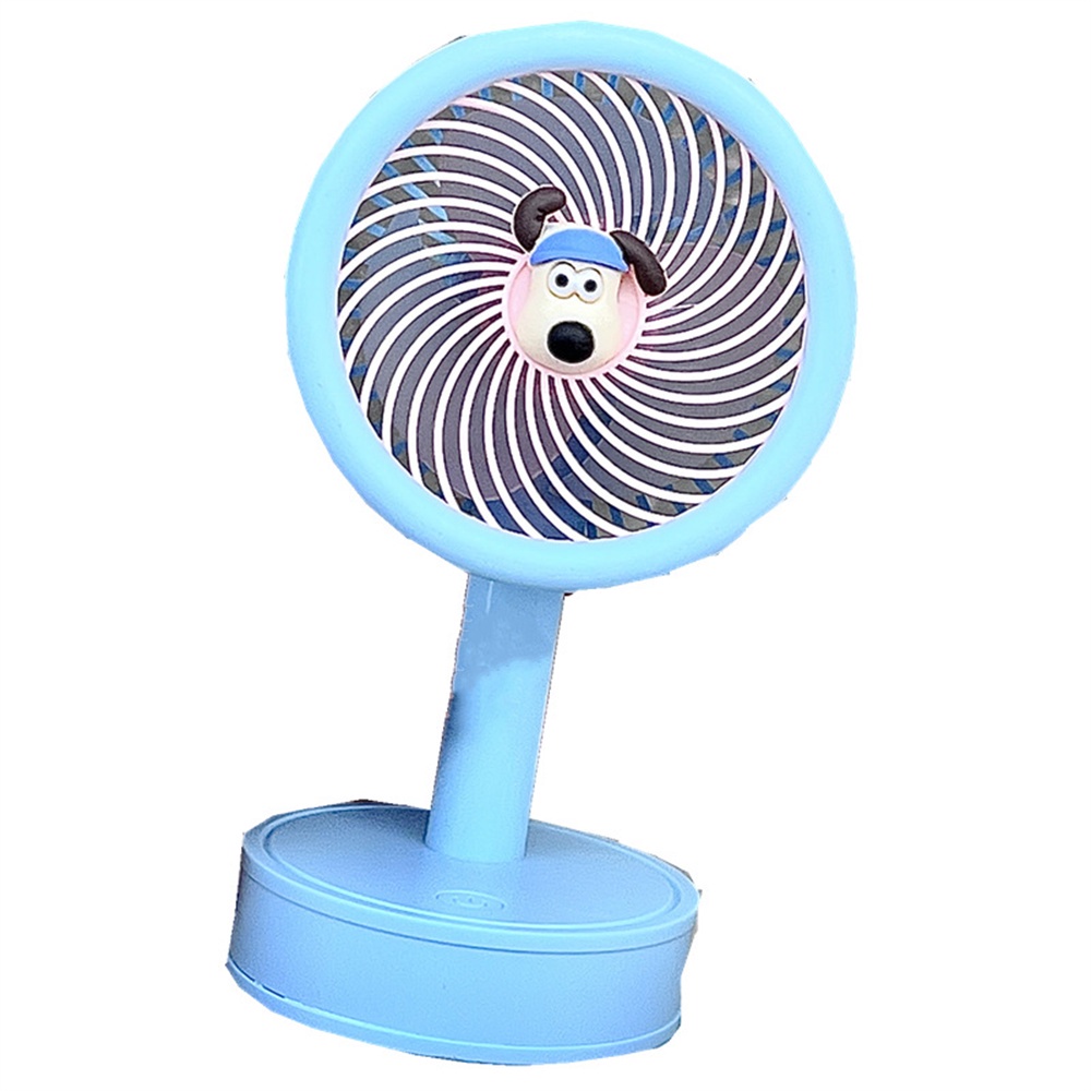 Quạt Mini Cầm Tay Sạc Cổng USB Họa Tiết Hoạt Hình Melody Thời Trang Mùa Hè