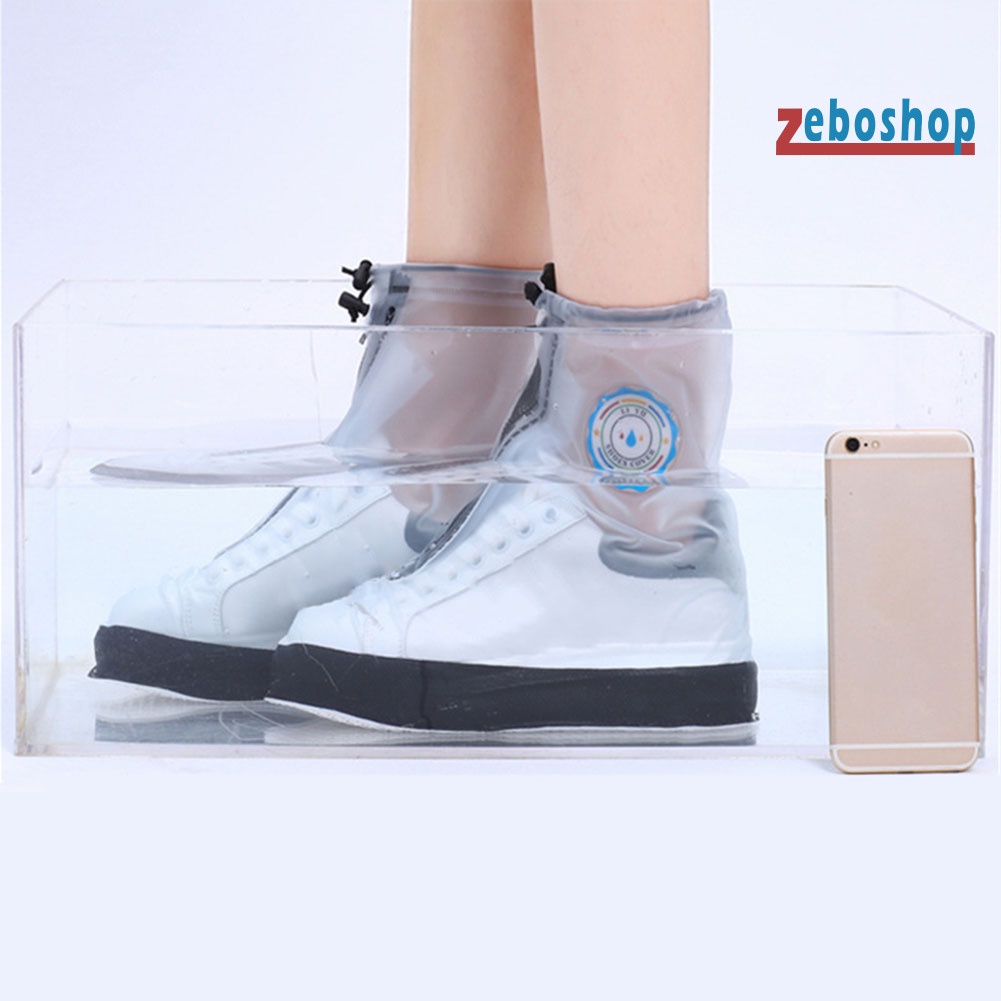 Vỏ Bọc Giày Đi Mưa Dày Dặn Chống Thấm Nước Có Thể Tái Sử Dụng