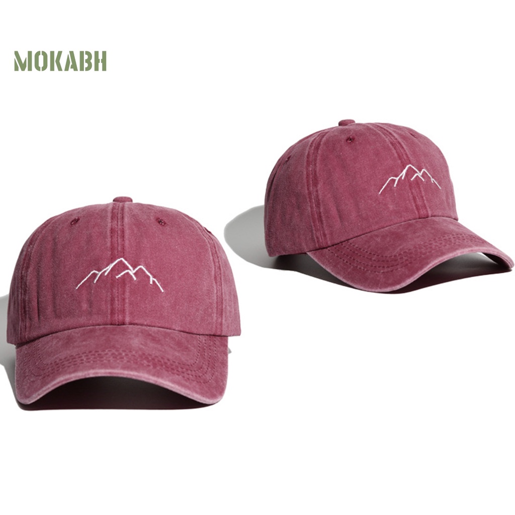 Mũ Lưỡi Trai Màu Trơn Thêu Họa Tiết Có Thể Điều Chỉnh Kích Thước Cho Học Sinh