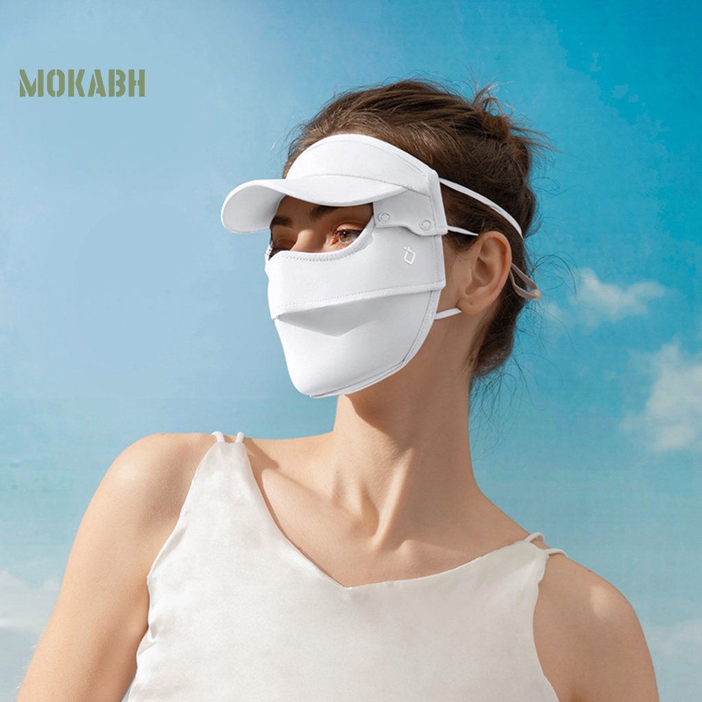 [Mok Abh] Băng Cài Đầu Gắn Vành Xe Đạp Có Lỗ Thoáng Khí Có Thể Tháo Rời Bảo Vệ Khuôn Mặt