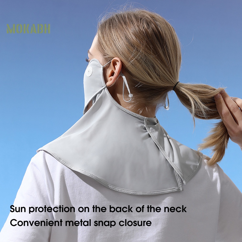 Khăn Bandana Che Tai Thoáng Khí Chống Nắng Dùng Khi Đạp Xe Ngoài Trời Cho Nam Và Nữ