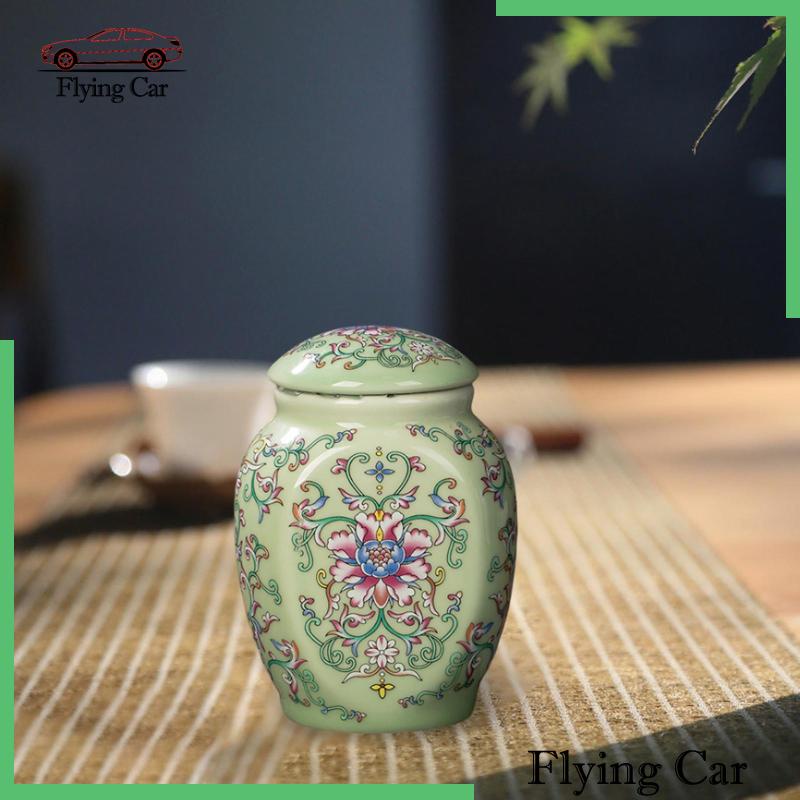 Lọ Gốm Đựng Trà Có Nắp Đậy Tiện Dụng Lzdjfmy2