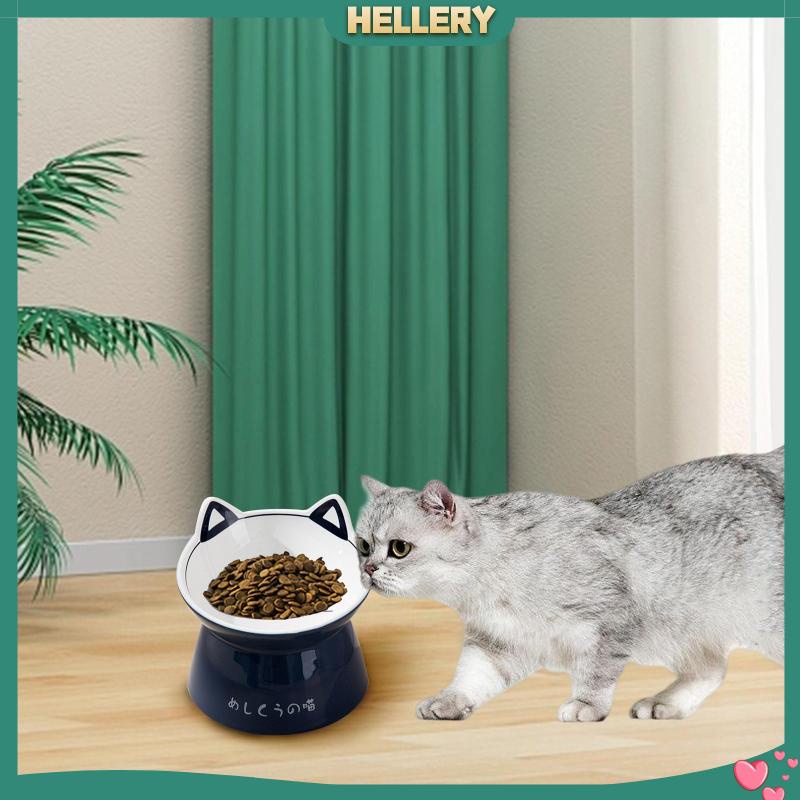 [HelleryVN] Bát Sứ Đựng Thức Ăn Nước Uống Hình Mèo Ra Mắt Sành Điệu