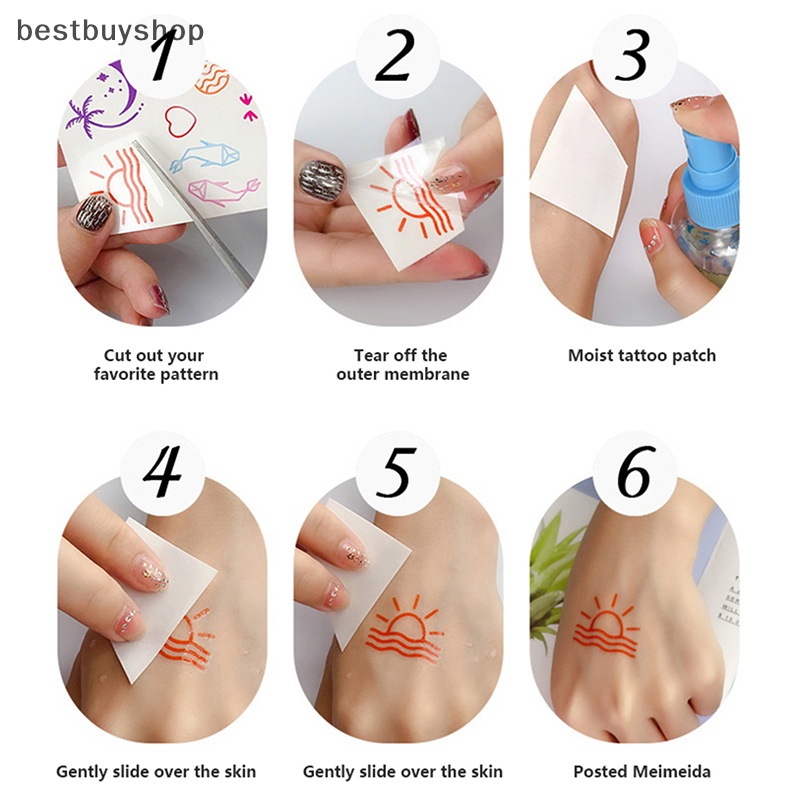 Hình Xăm Dán Tạm Thời Chống Thấm Nước Cho Nam Và Nữ