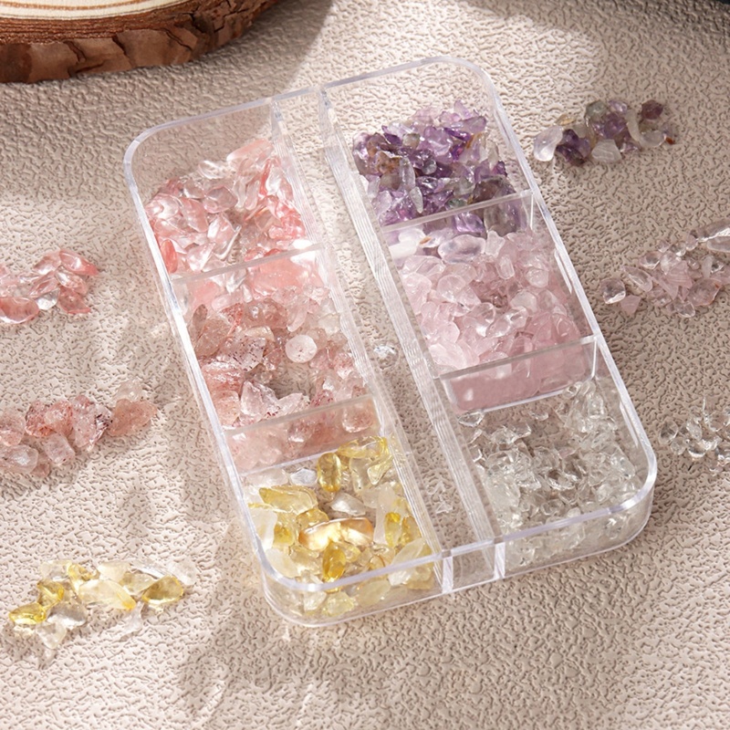 Set 6 Hộp Phụ Kiện Trang Trí Móng Tay 3D Sang Trọng
