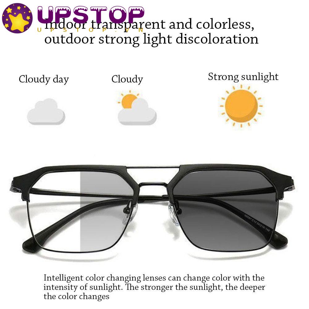 Kính Chống Ánh Sáng Xanh Siêu Nhẹ Không Phai Màu Thời Trang Di Động