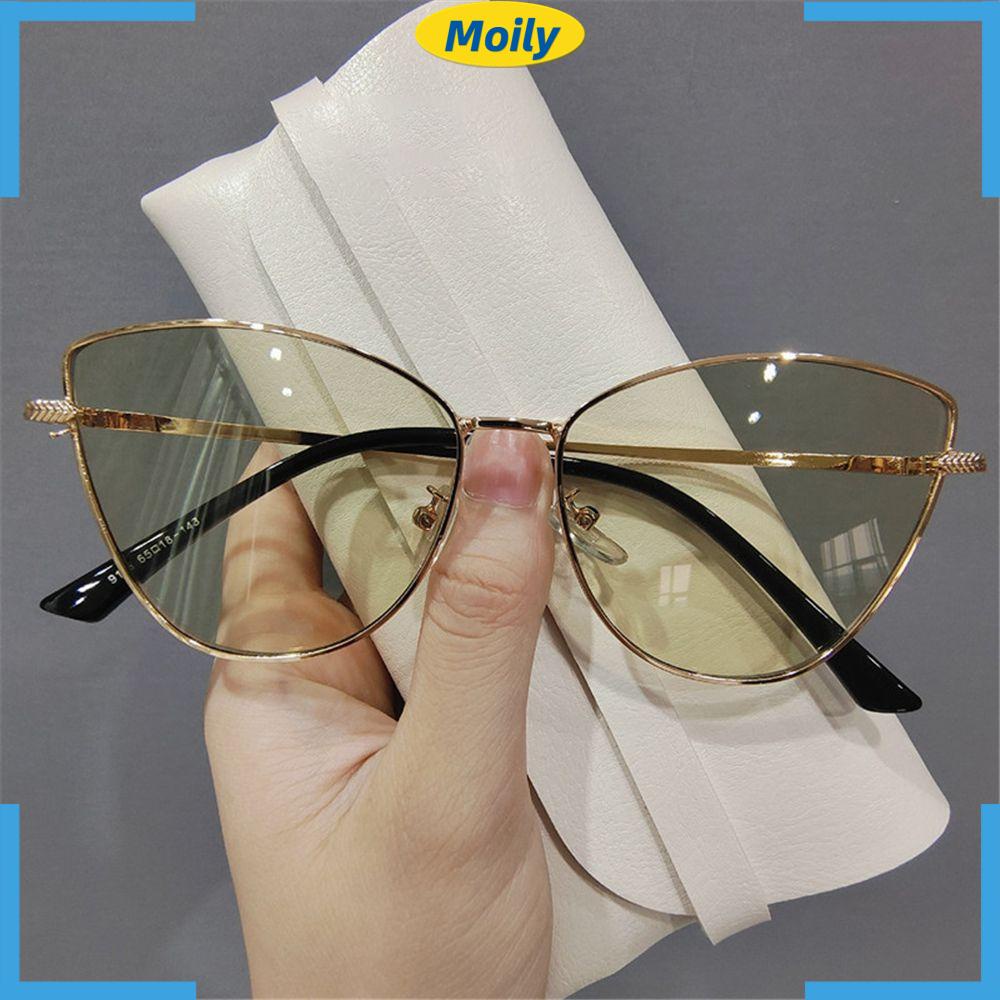 MOILYVN Kính Mát Nữ Gọng Nhỏ Phong Cách Vintage