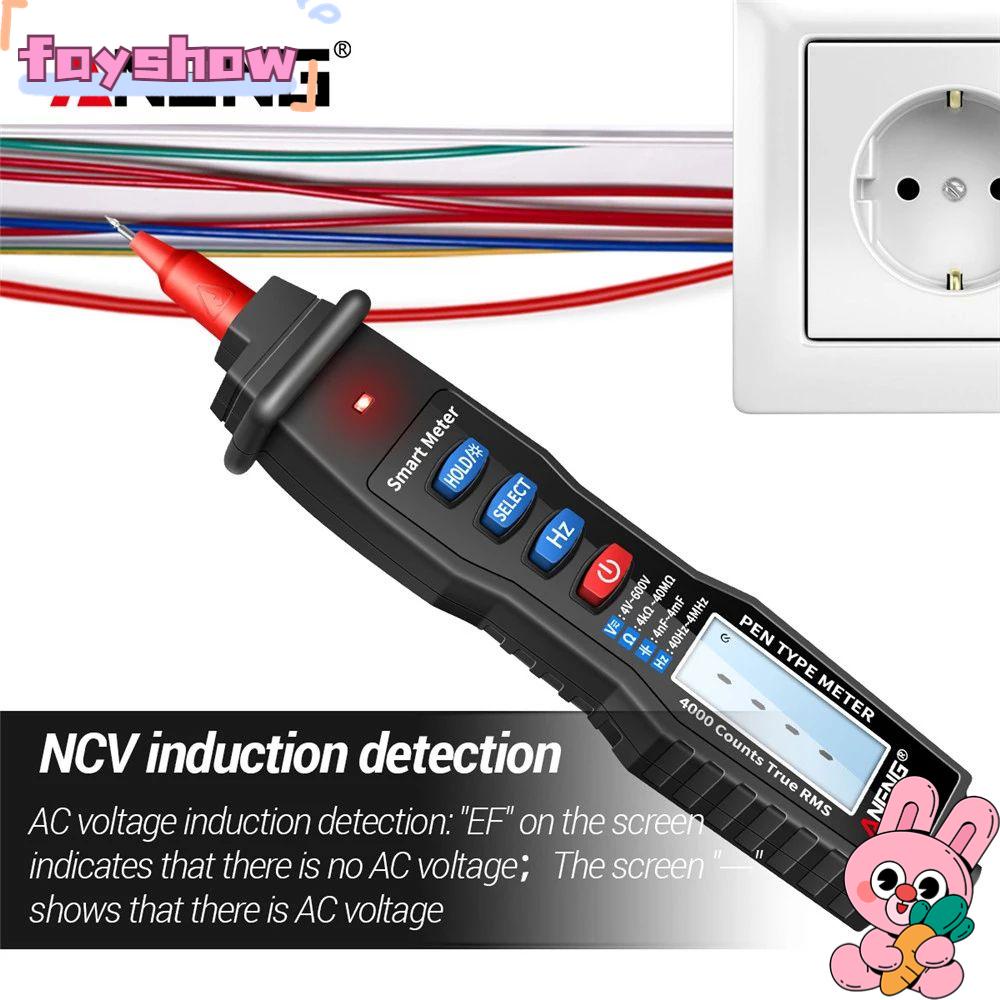Vạn Năng Kế Kỹ Thuật Số Hz Kiểm Tra Điện Dung Không Tiếp Xúc AC / DC Chuyên Nghiệp