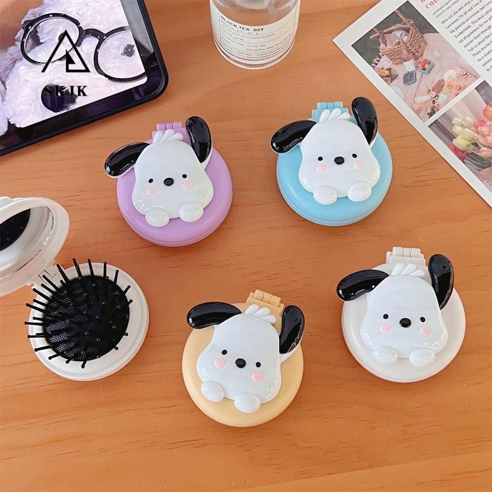 Lược Chải Tóc Túi Khí Chống Tĩnh Điện Massage Da Đầu Họa Tiết Hoạt Hình Dễ Thương