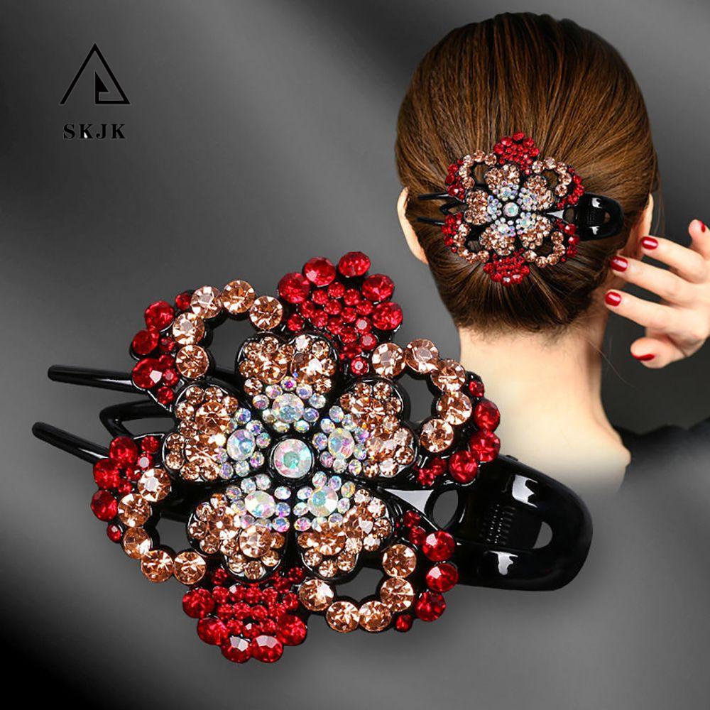 Kẹp Tóc Càng Cua Bằng Acrylic Đơn Giản Thời Trang Cho Nữ Giá Đỡ