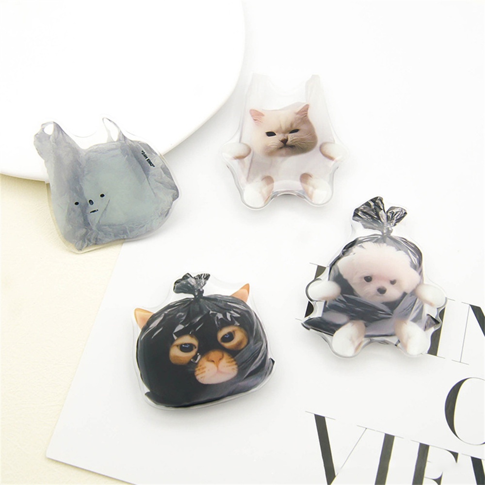 Giá Đỡ Điện Thoại Di Động Hình Chó Mèo Dễ Thương Có Thể Gập Lại