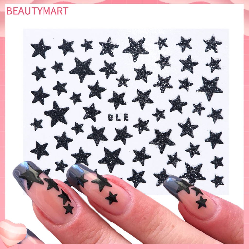 Miếng Dán Trang Trí Móng Tay 3D Lấp Lánh Dành Cho Nữ