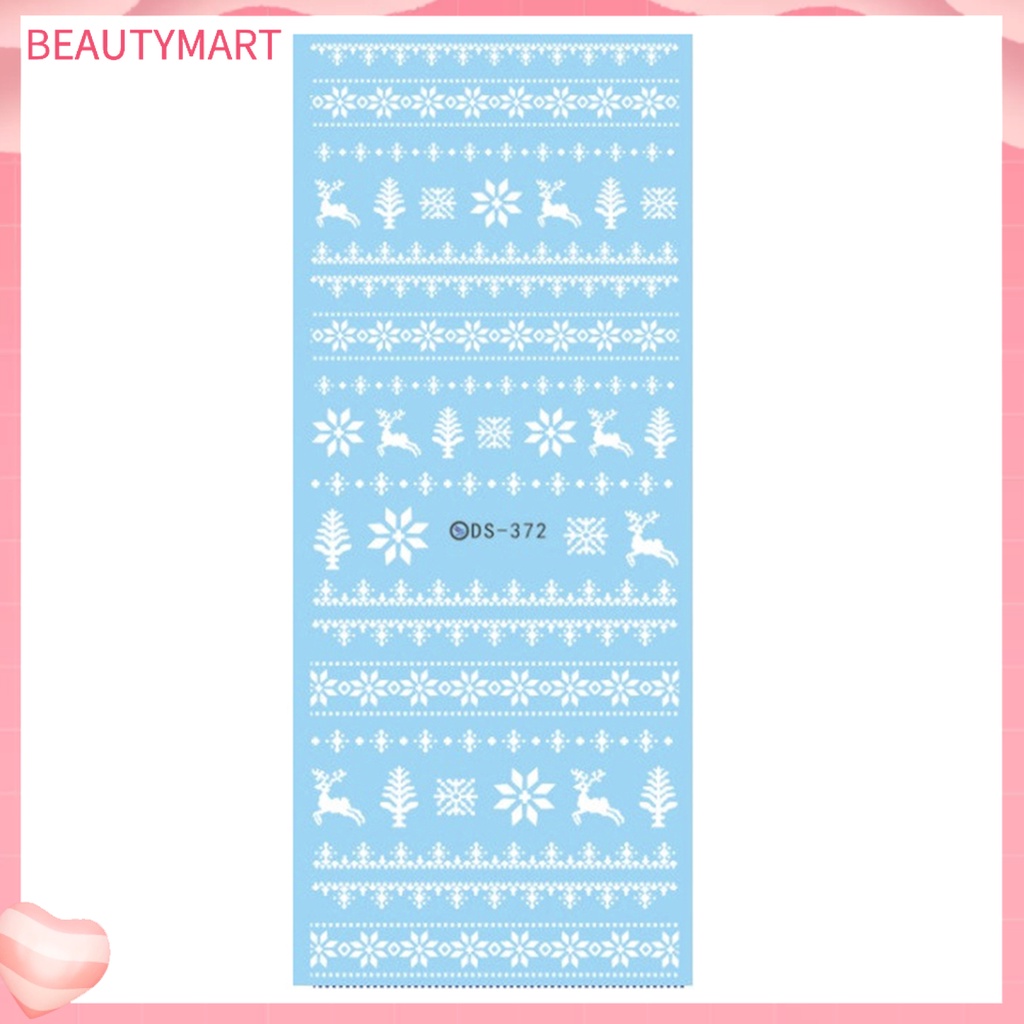 1 Tờ Sticker DS371 DS372 Chống Thấm Nước Thân Thiện Với Môi Trường Dùng Trang Trí Móng Nghệ Thuật