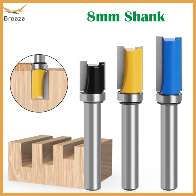 Mũi Phay Cắt Chế Biến Gỗ Đường Kính 8mm Độ Cứng Cao Chống Mài Mòn