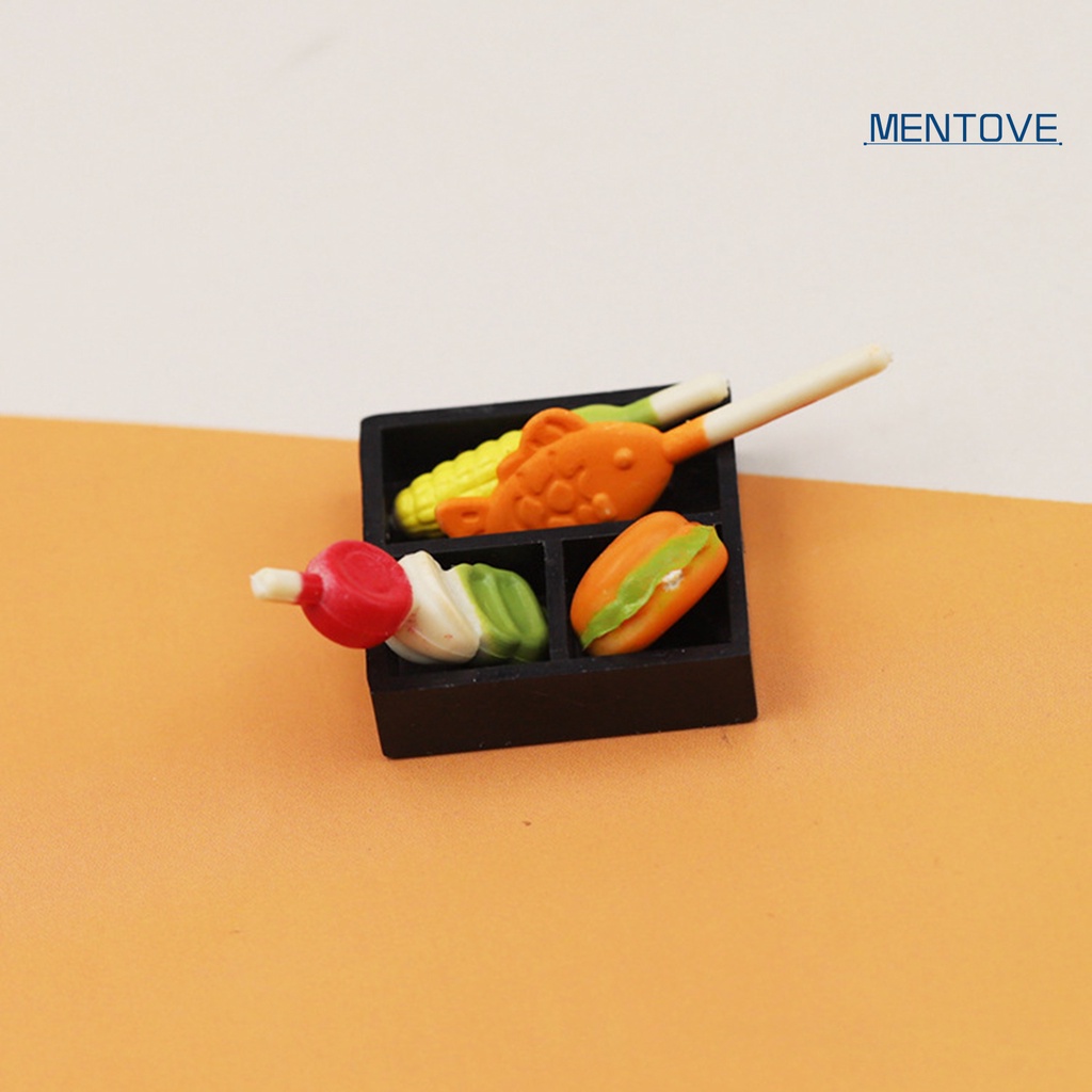 Mô Hình Xiên Thức Ăn Tỉ Lệ 1: 12 Trang Trí Nhà Búp Bê